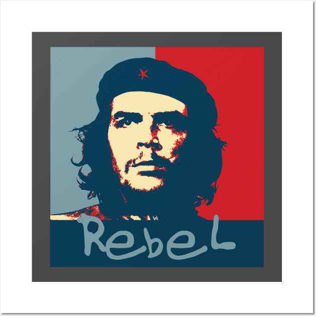 Che Rebel Wall Art by DavidLoblaw